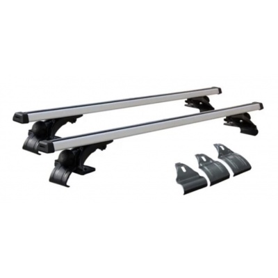 BARRAS PORTA EQUIPAJE 130CM 3 GANCHOS