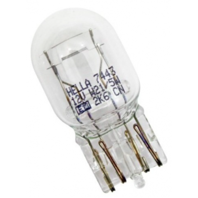 FOCO HELLA 7443 PELLIZCO JUMBO 2 POLOS CAJA 10PZ