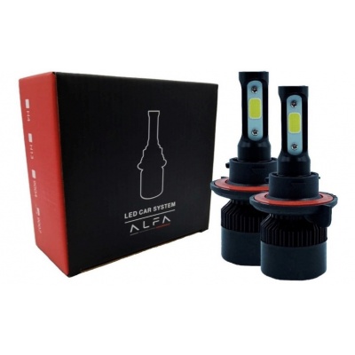 FOCO LED ALFA 3 CARAS 8000LM 9007 PAR