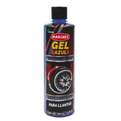 GEL AZUL PARA LLANTAS 490ML MARGREY PIEZA