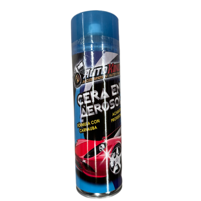 CERA NATURAL EN AEROSOL 440ML AUTOKINGS PZ