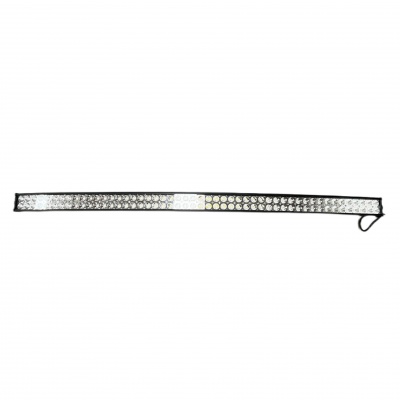 BARRA 100 LED CURVA LUZ BLANCA CON ESTROBO  12/24V PZ