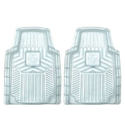 TAPETE KRYSTAL 306 CRISTAL VINILO TRANSPARENTE 2PZ JUEGO