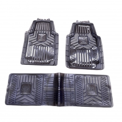 TAPETE KRYSTAL 318 CRISTAL VINILO HUMO MORADO 3PZ JUEGO