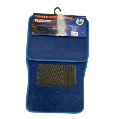 TAPETE ALFOMBRA 4PZ AZUL JUEGO