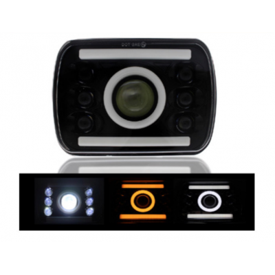 UNIDAD SUPER POTENTE 7 PULGADAS BLANCA PAR