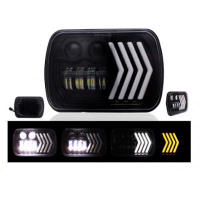 UNIDAD SUPER POTENTE 7 PULGADAS BLANCA PAR