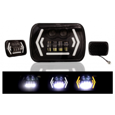 UNIDAD SUPER POTENTE 7 PULGADAS BLANCA PAR