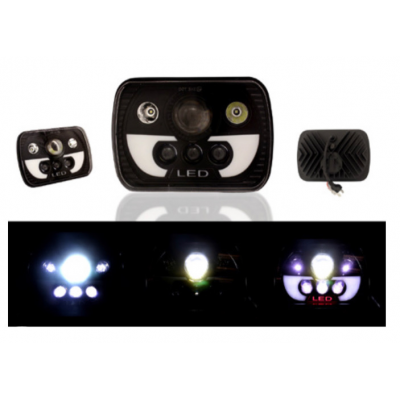 UNIDAD SUPER POTENTE 7 PULGADAS BLANCA PAR